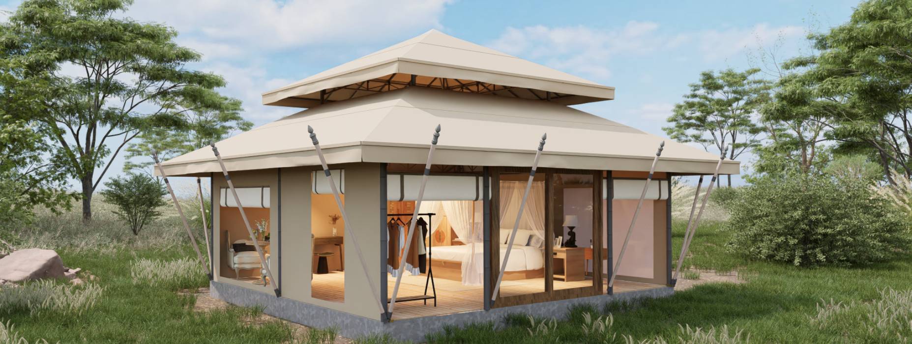 和政县户外野奢帐篷